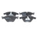 Brake Pad Set, disc brake BP1470 Bosch