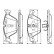 Brake Pad Set, disc brake BP1470 Bosch, Thumbnail 7