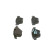 Brake Pad Set, disc brake BP1470 Bosch, Thumbnail 7