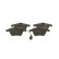 Brake Pad Set, disc brake BP1471 Bosch