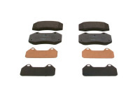 Brake Pad Set, disc brake BP1472 Bosch