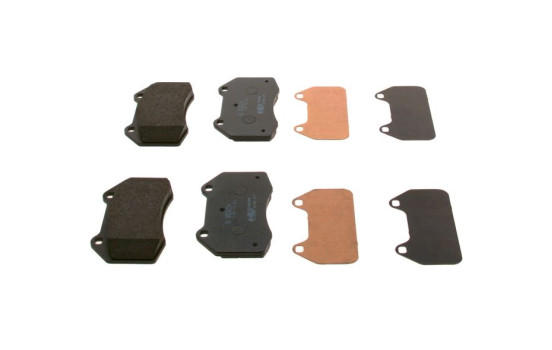 Brake Pad Set, disc brake BP1472 Bosch, Image 4