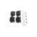 Brake Pad Set, disc brake BP1473 Bosch, Thumbnail 3