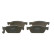 Brake Pad Set, disc brake BP1474 Bosch