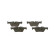 Brake Pad Set, disc brake BP1475 Bosch, Thumbnail 3