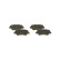 Brake Pad Set, disc brake BP1478 Bosch