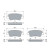 Brake Pad Set, disc brake BP1478 Bosch, Thumbnail 7