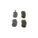 Brake Pad Set, disc brake BP1479 Bosch, Thumbnail 2