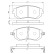 Brake Pad Set, disc brake BP1479 Bosch, Thumbnail 6