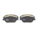 Brake Pad Set, disc brake BP1485 Bosch, Thumbnail 6