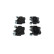 Brake Pad Set, disc brake BP1488 Bosch, Thumbnail 4