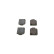 Brake Pad Set, disc brake BP1489 Bosch, Thumbnail 2