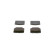 Brake Pad Set, disc brake BP1489 Bosch, Thumbnail 3