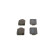 Brake Pad Set, disc brake BP1489 Bosch, Thumbnail 4