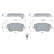 Brake Pad Set, disc brake BP1494 Bosch, Thumbnail 5