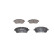 Brake Pad Set, disc brake BP1495 Bosch