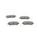 Brake Pad Set, disc brake BP1495 Bosch, Thumbnail 5