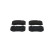 Brake Pad Set, disc brake BP1497 Bosch, Thumbnail 4