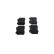 Brake Pad Set, disc brake BP1497 Bosch, Thumbnail 5