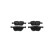 Brake Pad Set, disc brake BP1503 Bosch, Thumbnail 4