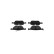 Brake Pad Set, disc brake BP1503 Bosch, Thumbnail 6