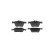 Brake Pad Set, disc brake BP1503 Bosch, Thumbnail 4