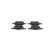 Brake Pad Set, disc brake BP1504 Bosch, Thumbnail 6