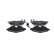 Brake Pad Set, disc brake BP1505 Bosch, Thumbnail 3