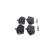 Brake Pad Set, disc brake BP1507 Bosch, Thumbnail 5
