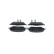 Brake Pad Set, disc brake BP1507 Bosch, Thumbnail 6