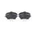 Brake Pad Set, disc brake BP1508 Bosch