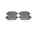 Brake Pad Set, disc brake BP1508 Bosch, Thumbnail 5