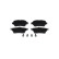 Brake Pad Set, disc brake BP1508 Bosch, Thumbnail 4