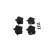 Brake Pad Set, disc brake BP1508 Bosch, Thumbnail 5