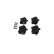 Brake Pad Set, disc brake BP1508 Bosch, Thumbnail 7