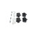 Brake Pad Set, disc brake BP1509 Bosch, Thumbnail 5