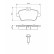 Brake Pad Set, disc brake BP1509 Bosch, Thumbnail 6