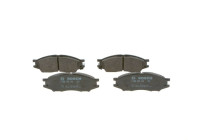 Brake pad set, disc brake BP1539 Bosch