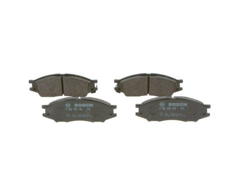 Brake pad set, disc brake BP1539 Bosch