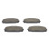 Brake Pad Set, disc brake BP154 Bosch, Thumbnail 5