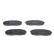 Brake Pad Set, disc brake BP154 Bosch, Thumbnail 6