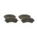 Brake pad set, disc brake BP1551 Bosch, Thumbnail 3