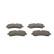 Brake pad set, disc brake BP1551 Bosch, Thumbnail 5