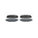 Brake pad set, disc brake BP1569 Bosch, Thumbnail 2