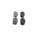 Brake pad set, disc brake BP1569 Bosch, Thumbnail 5