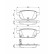 Brake pad set, disc brake BP1590 Bosch, Thumbnail 6