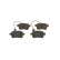 Brake Pad Set, disc brake BP1594 Bosch