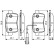 Brake Pad Set, disc brake BP1594 Bosch, Thumbnail 7