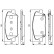 Brake pad set, disc brake BP1626 Bosch, Thumbnail 5