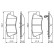 Brake Pad Set, disc brake BP1643 Bosch, Thumbnail 7